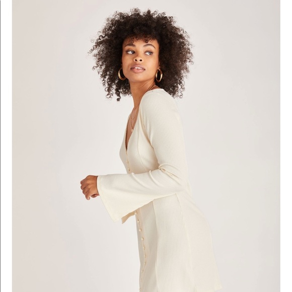 Backyard Roses Kristina Rib Dress - Picture 4 of 7